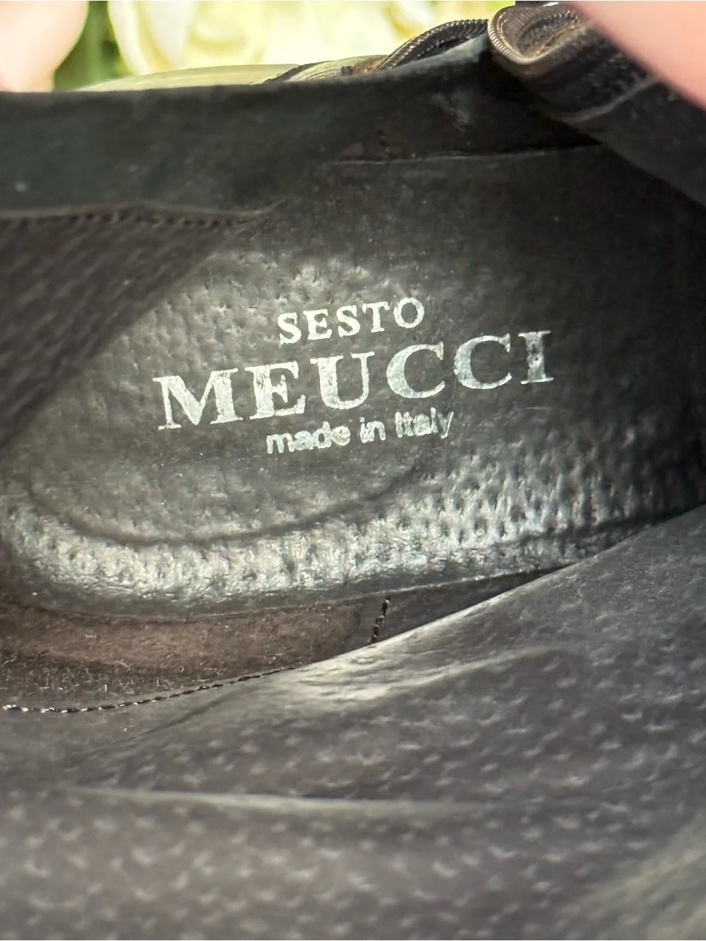 Sesto Meucci Black Leather Riding Boots